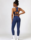 Cutout Cropped Sport Tank and Leggings Set