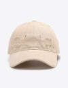 Distressed Adjustable Baseball Cap