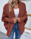 Open Front Long Sleeve Cardigan