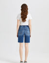 BAYEAS Full Size Super High Rise Denim Bermuda Shorts