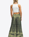 Split Wide Leg Long Pants