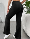 Plus Size V-Waist Bootcut Long Pant