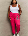 Simply Love Simply Love Full Size Drawstring DAY YOU DESERVE Graphic Long Sweatpants