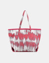 Printed PU Leather Tote Bag