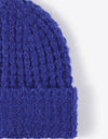 Waffle-Knit Cuff Beanie