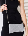 Forever Link Rhinestone Crossbody Bag