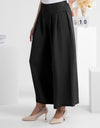 Wide Leg Elastic Waist Pants