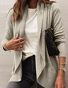 Open Front Long Sleeve Cardigan