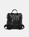 PU Leather Backpack Bag