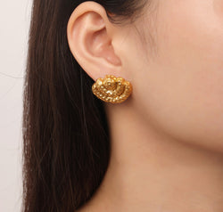 Titanium Steel Geometric Shape Earrings