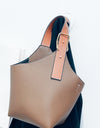 Fashion PU Leather Bucket Bag