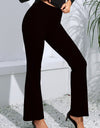 High Waist Long Flare Pants