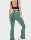 Tied Mid-Rise Waist Active Pants