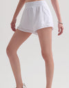 Smocked Waist Sports Shorts