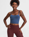 Feel Like Skin Scoop Neck Sports Cami