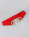 Zinc Alloy Buckle Elastic Belt