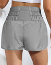 Breathable Smocked Sports Shorts