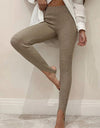 Ribbed Mid Waist Leggings