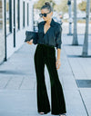 High Waist Flare Pants