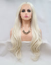 13*3" Lace Front Wigs Synthetic Long Wavy 24" 130% Density