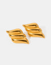 Minimalist 18K Gold-Plated Earrings