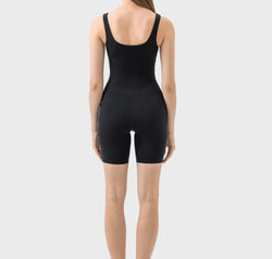 Wide Strap Active Romper