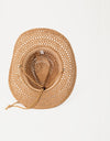 Fame Rope Strap Straw Braided Hat