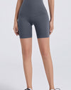 Wide Waistband Sports Shorts