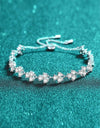 Adjustable Moissanite Bracelet