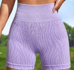 Wide Waistband Slim Fit Active Shorts