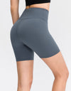 Wide Waistband Sports Shorts