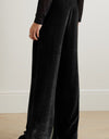 Loose Fit High Waist Long Pants with Pockets