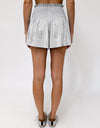 Smocked High Waist Shorts