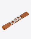 Chain Detail Elastic Belt