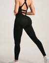 Crisscross Wide Strap Jumpsuit