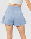 Elastic Waist Pocketed Active Shorts