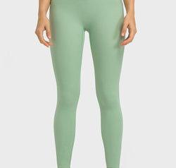 V-Waist Yoga Leggings with Pockets