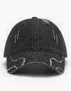 Raw Hem Adjustable Cap