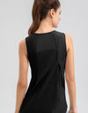 Round Neck Wide strap Active Tank