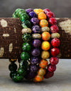 Natural Stone Beaded Bracelet