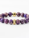 Natural Stone Beaded Bracelet