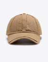 Distressed Adjustable Baseball Cap