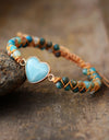 Heart Shape Beaded Bracelet