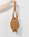 Justin Taylor Brunch Time Straw Rattan Handbag