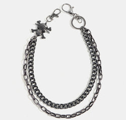 Treasure Point Shape Double Layer Alloy Belt