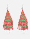 Christmas Beaded Earrings