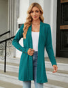 Long Sleeve Open Front Cardigan