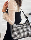 PU Leather Adjustable Strap Shoulder Bag