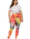 Plus Size Tie Dye Legging