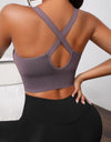 Scoop Neck Long Active Bra